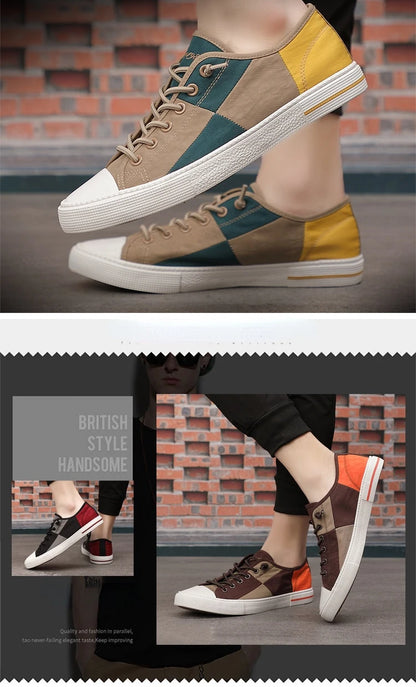 2021 Men Casual Shoes Mens Canvas Shoes for Men Shoes Men Fashion Flats Brand Fashion Men's Driving Shoes Men Sneakers