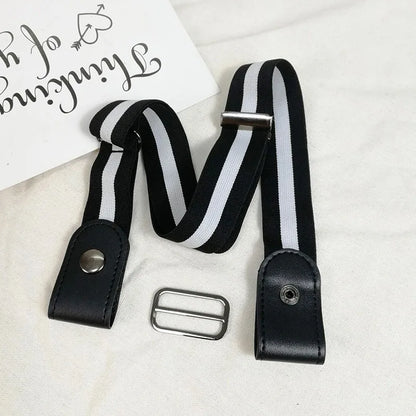 Easy Belt Without Buckle Elastic Belts For Women Stretch riem Men Jeans Cintos Extensible Kids Boys Girls Cinturon Mujer Strap
