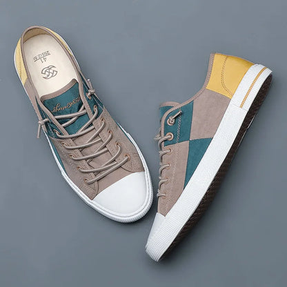 2021 Men Casual Shoes Mens Canvas Shoes for Men Shoes Men Fashion Flats Brand Fashion Men's Driving Shoes Men Sneakers