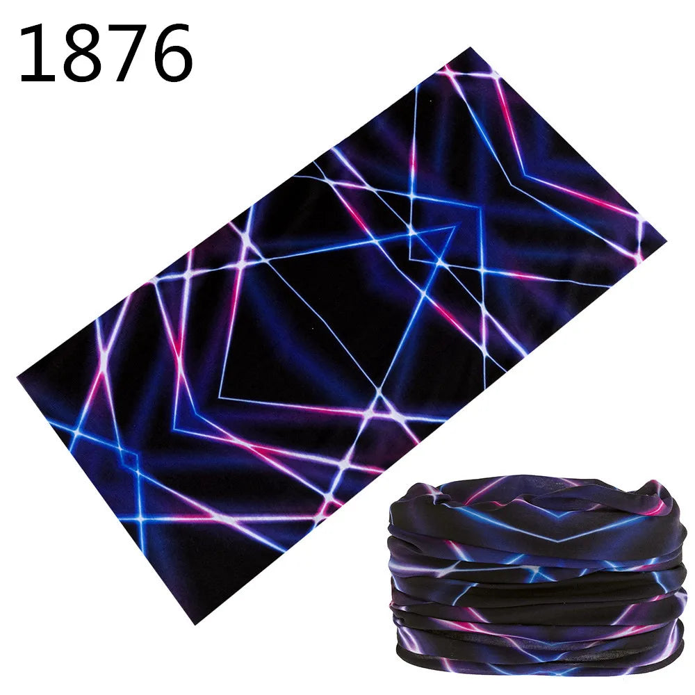 Men Camping Hiking Fishing Scarves Cycling Sports Bandana Outdoor Headscarves Riding Headwear Scarf Neck Mask Tube Magic Scarf