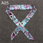 New Skinny Scarves Handle Bag Scarf Brand Silk Scarf For Women Fashion Head Scarf Wraps Bag Decoration Dropshipp