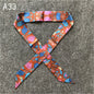 New Skinny Scarves Handle Bag Scarf Brand Silk Scarf For Women Fashion Head Scarf Wraps Bag Decoration Dropshipp