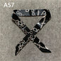 New Skinny Scarves Handle Bag Scarf Brand Silk Scarf For Women Fashion Head Scarf Wraps Bag Decoration Dropshipp
