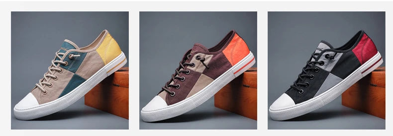 2021 Men Casual Shoes Mens Canvas Shoes for Men Shoes Men Fashion Flats Brand Fashion Men's Driving Shoes Men Sneakers