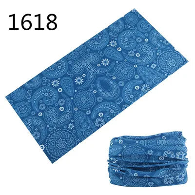 Men Camping Hiking Fishing Scarves Cycling Sports Bandana Outdoor Headscarves Riding Headwear Scarf Neck Mask Tube Magic Scarf