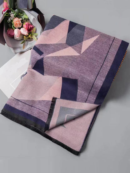 Women's scarves Cashmere Feel Color Long Fashion Fringed Shawl Shawls and Wraps Classic Warm Silky Soft Evening Dresses Wedding