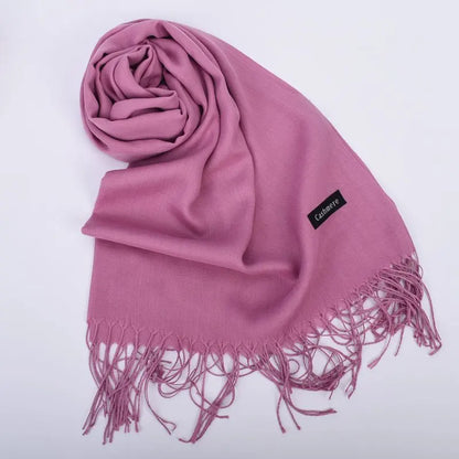 New autumn and winter solid color scarf for both men and women, 100g single color headscarf shawl