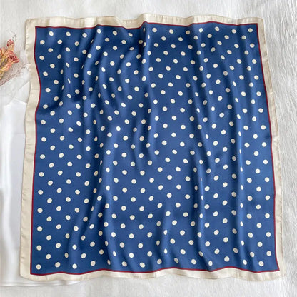 Fashion Women Single Scarves 70x70cm Square Simulated Silk Scarf Sunshade Beach Shawl Scarves Neck Scarves Wrap Headkerchief