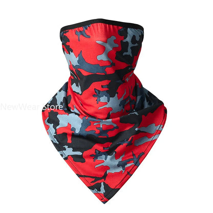 Camping Hiking Scarves Cycling Sports Mask Bandana Outdoor Headscarves Motorcycle Riding Headwear Men Women Neck Tube Scarf