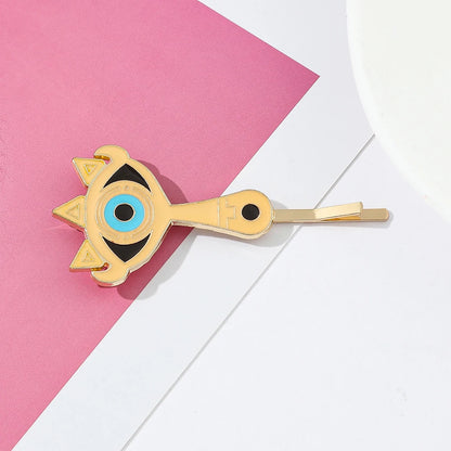 The Legend of Hair Clips Hylian Shield Sheikah Master Sword Barrettes Cartoon Headwear Hair Accessories for fans Gifts