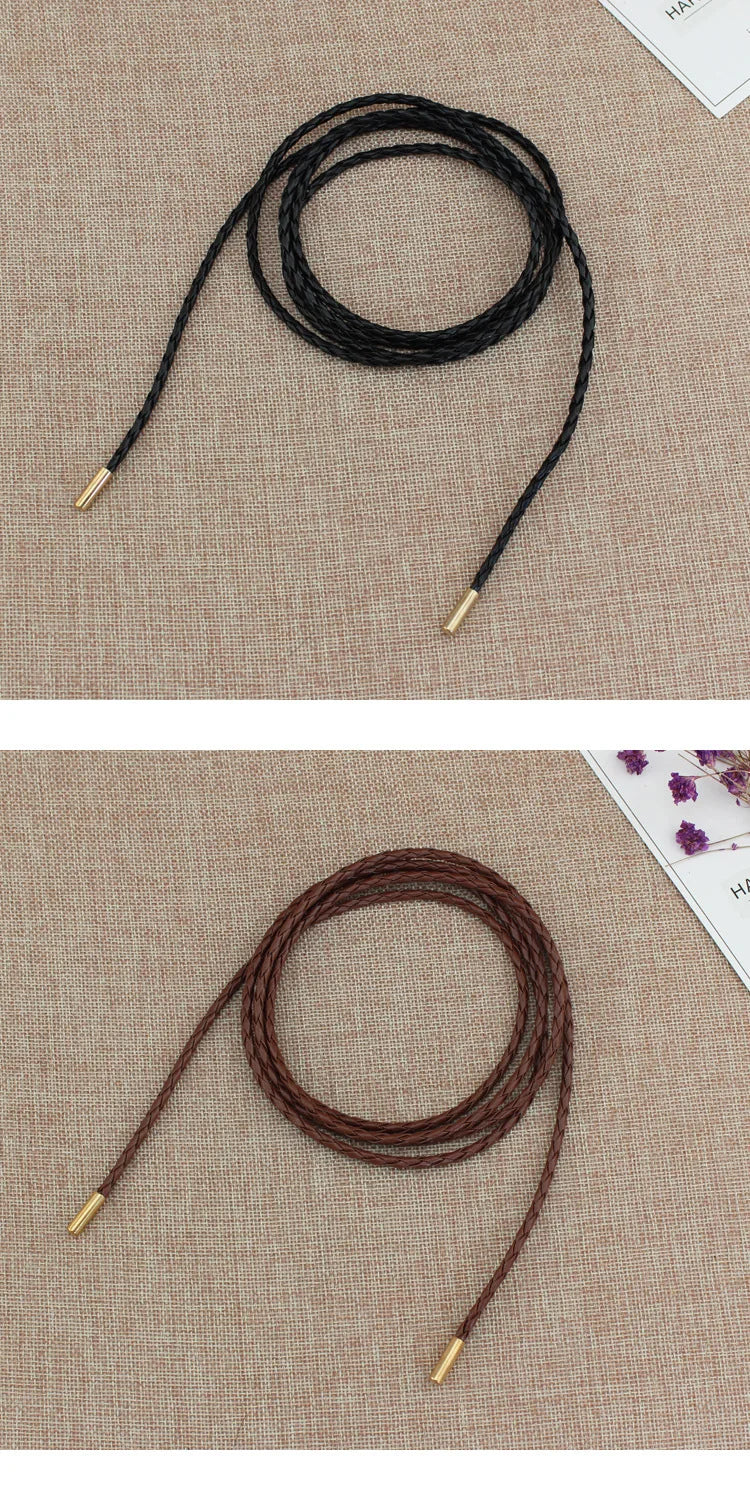 Belts for Lady Belt for Women Chain Belt Women's Lace Belt Fashion Elegant Women's Belts Strap for Dresses Without Buckle