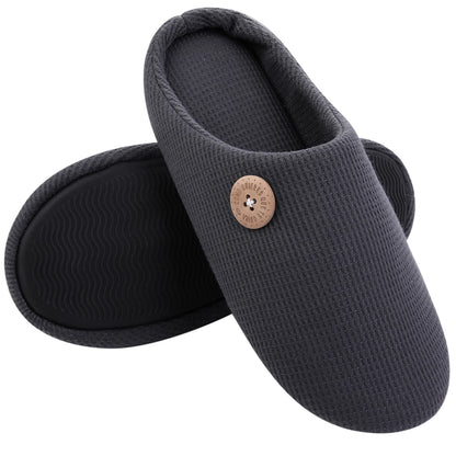 Classic Men Slippers Indoor Men House Slippers Fashion Soft Antiskid Men Shoes New Winter Cozy Flat Men Slippers Memory Foam