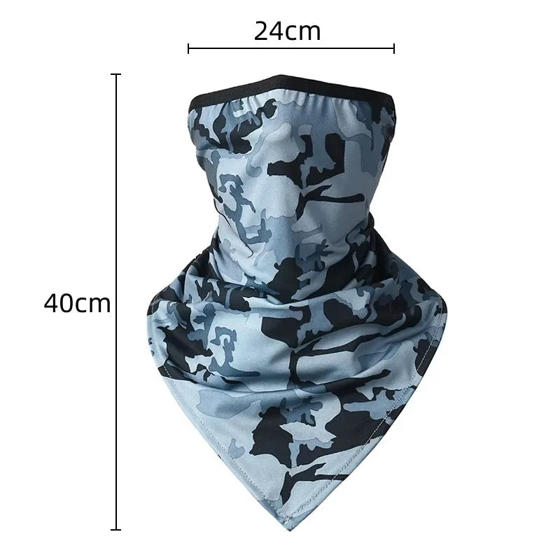 Camping Hiking Scarves Cycling Sports Mask Bandana Outdoor Headscarves Motorcycle Riding Headwear Men Women Neck Tube Scarf