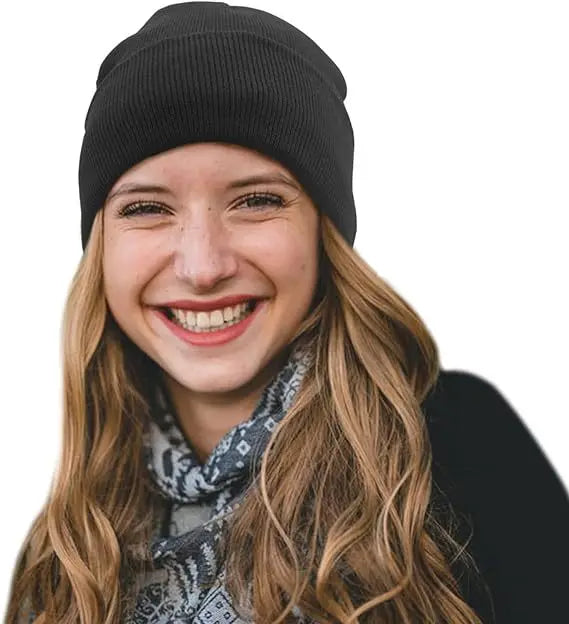 Women's Hats for Autumn&Winter-Comfortable Stylish Versatile Warm-Keeping Hairstyle-Protecting Knitted Satin Woolen Hats