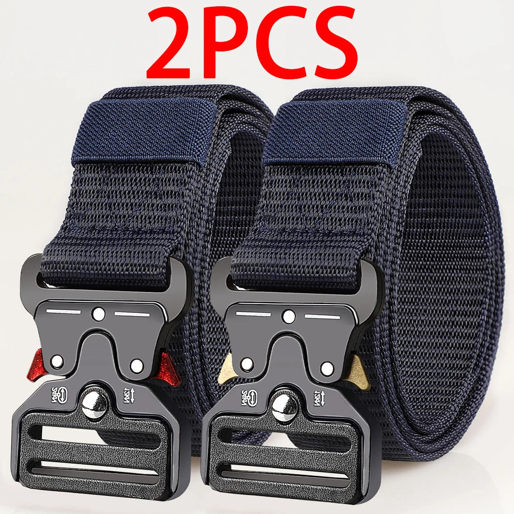 Versatile Men's Tactical Belts - Durable, Adjustable Design-For Outdoor Sports Enthusiasts，Pair with Pants Jeans，For Men Women ﻿