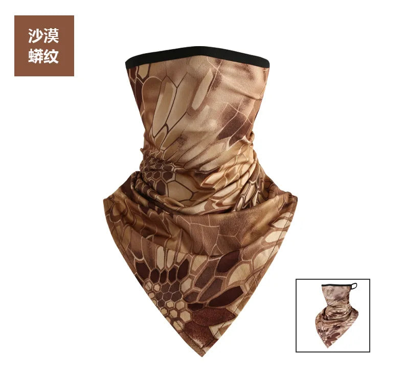 Camping Hiking Scarves Cycling Sports Mask Bandana Outdoor Headscarves Motorcycle Riding Headwear Men Women Neck Tube Scarf