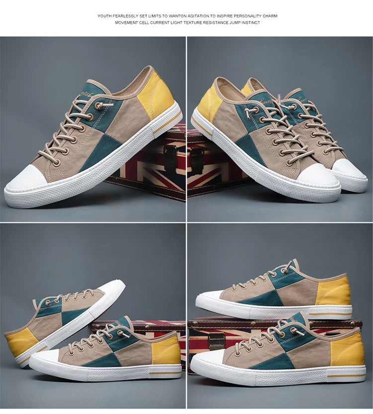 2021 Men Casual Shoes Mens Canvas Shoes for Men Shoes Men Fashion Flats Brand Fashion Men's Driving Shoes Men Sneakers