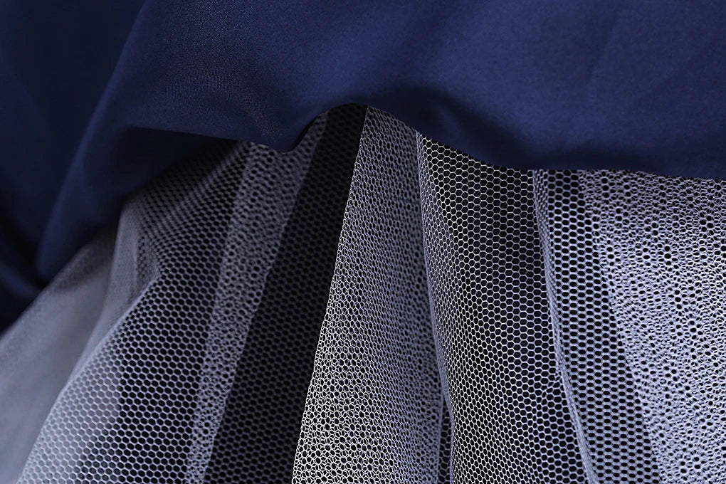 Western girls dress Princess dress Children's dress long lace skirt that draped the floor Evening dress