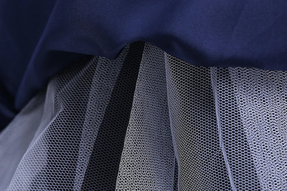 Western girls dress Princess dress Children's dress long lace skirt that draped the floor Evening dress