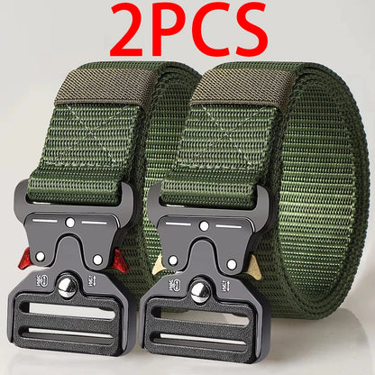Versatile Men's Tactical Belts - Durable, Adjustable Design-For Outdoor Sports Enthusiasts，Pair with Pants Jeans，For Men Women ﻿