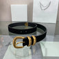 New Luxury Brand Belts for Men Smooth Metal Buckle Male Strap Genuine Waistband Men's Belt Designer High Quality Belt Men BC