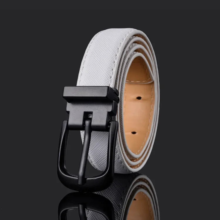 Children Belts Luxury Designer alloy Pin Buckle Unisex Casual belt Boys Girls Kid Casual Pu Waist Strap Waistband for Jeans Belt