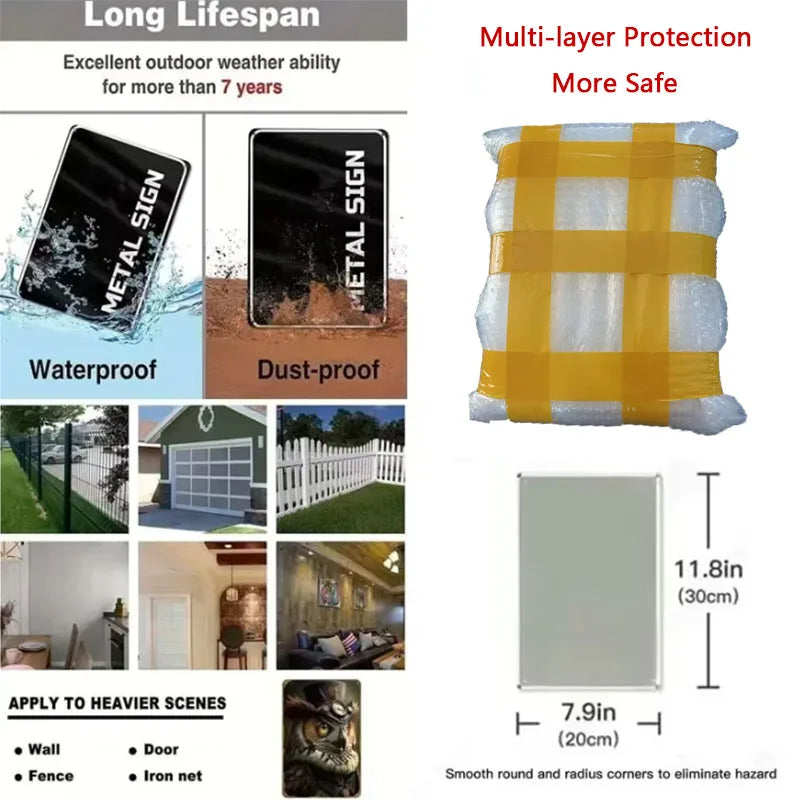 Sexy Blonde Model Metal Mural 8x12 Inches - Battery-Free Durable Mancave Vibe Maker for Bar Garage Cafe