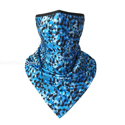 Camping Hiking Scarves Cycling Sports Mask Bandana Outdoor Headscarves Motorcycle Riding Headwear Men Women Neck Tube Scarf