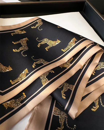 Head Scarf Hair Neck Scarves For Women Purse Bag Scarfs For Handbags Silky Long Thin Satin Headscarf Fashion