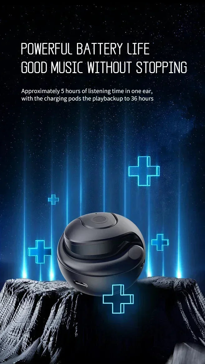 Translation Earbuds - 144 Languages & Accents, Real-Time Wireless Headphones with Type-C Charging Case, Ideal for Travel