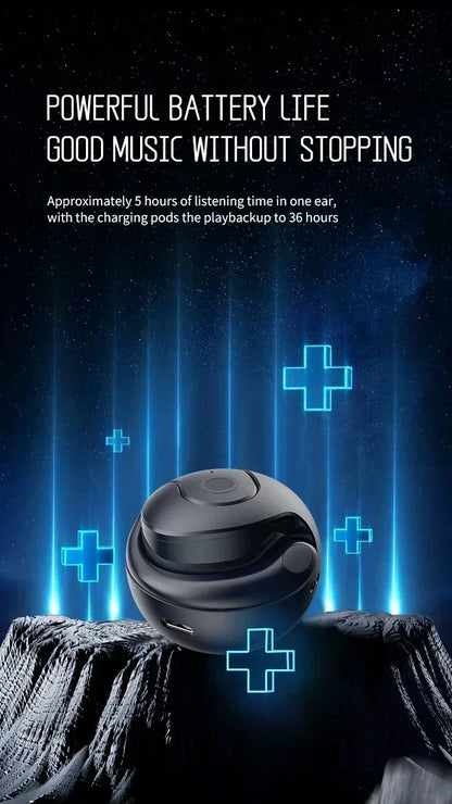 Translation Earbuds - 144 Languages & Accents, Real-Time Wireless Headphones with Type-C Charging Case, Ideal for Travel