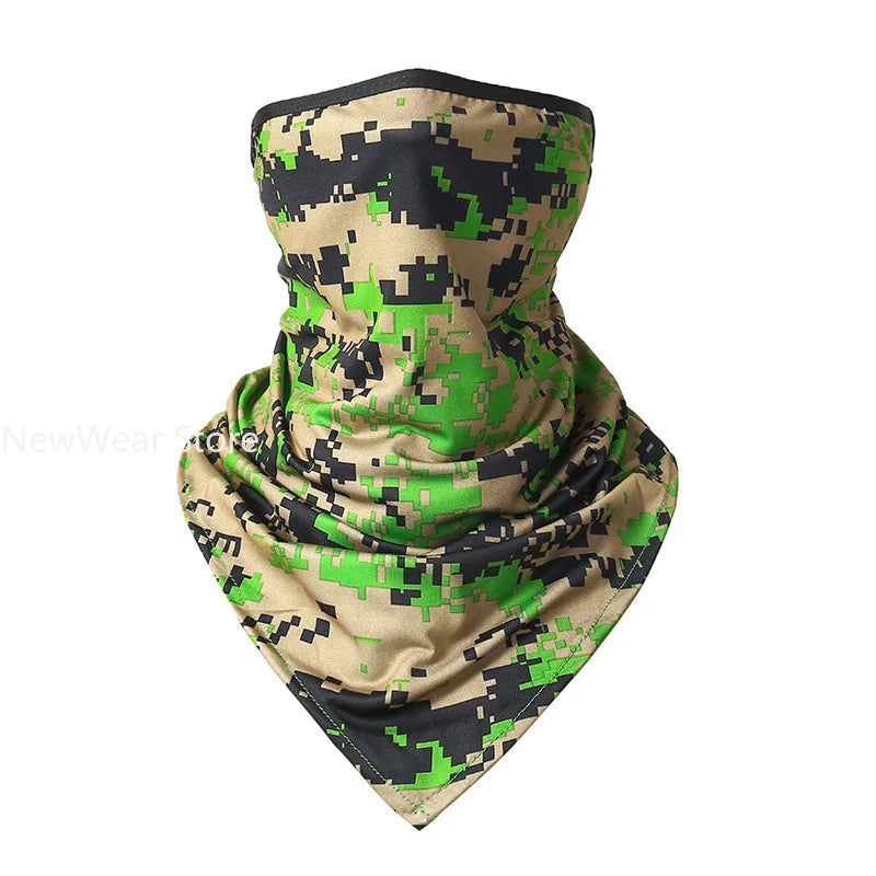 Camping Hiking Scarves Cycling Sports Mask Bandana Outdoor Headscarves Motorcycle Riding Headwear Men Women Neck Tube Scarf