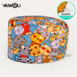 Surgical hats with various prints of rabbits dogs animals designed as hair care hats for doctors and nurses scrub hat