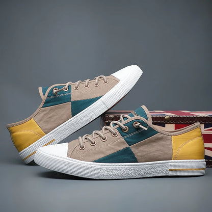 2021 Men Casual Shoes Mens Canvas Shoes for Men Shoes Men Fashion Flats Brand Fashion Men's Driving Shoes Men Sneakers