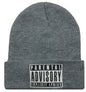 Knitted hats for men and women, knitted street dance hats, woolen hats, fashionable and versatile, trendy styles