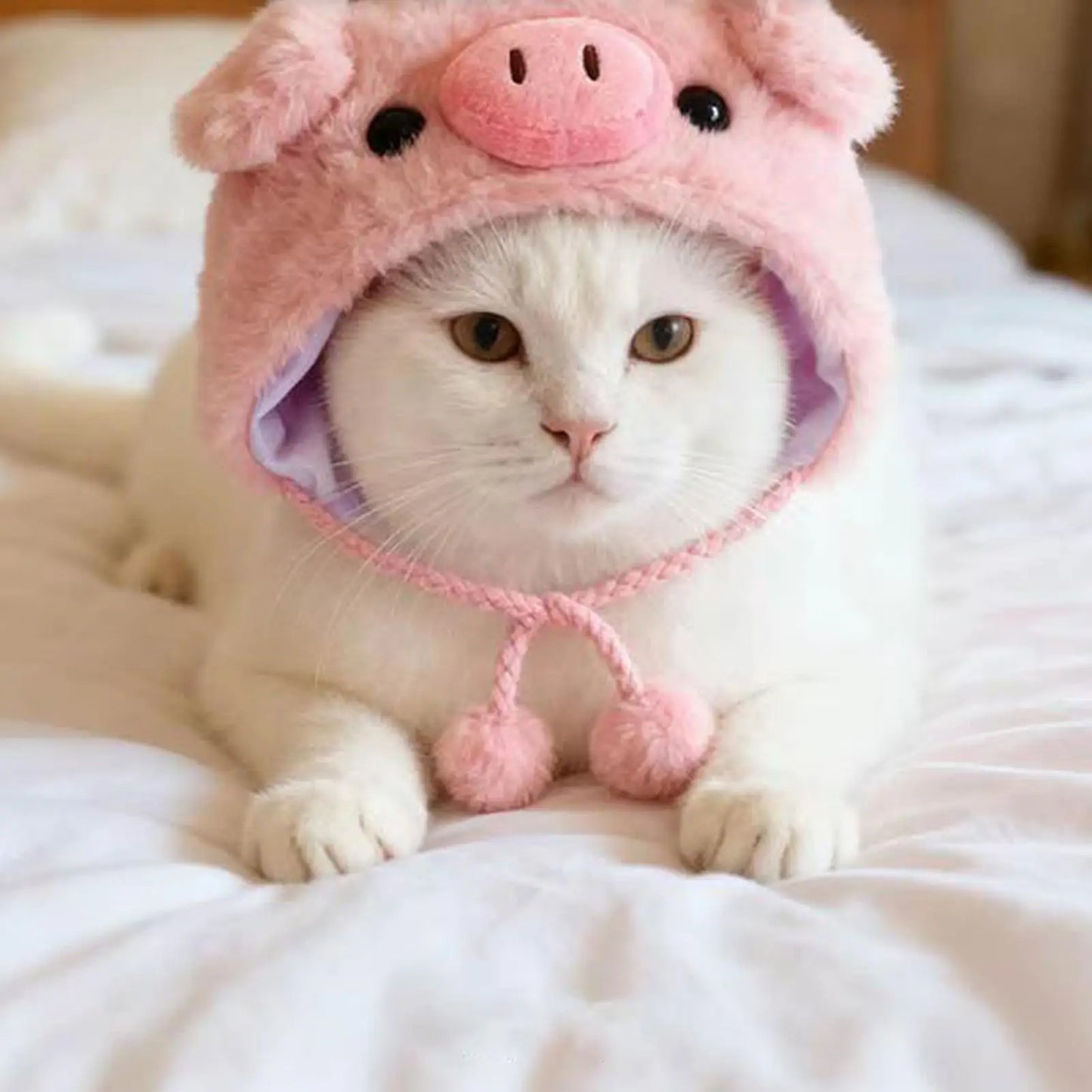 Funny Animal Hats for Cats Dogs Small Pets Kitten Puppy Costume Headwear Accessories Party Dress Up Photo Props Pet Supplies