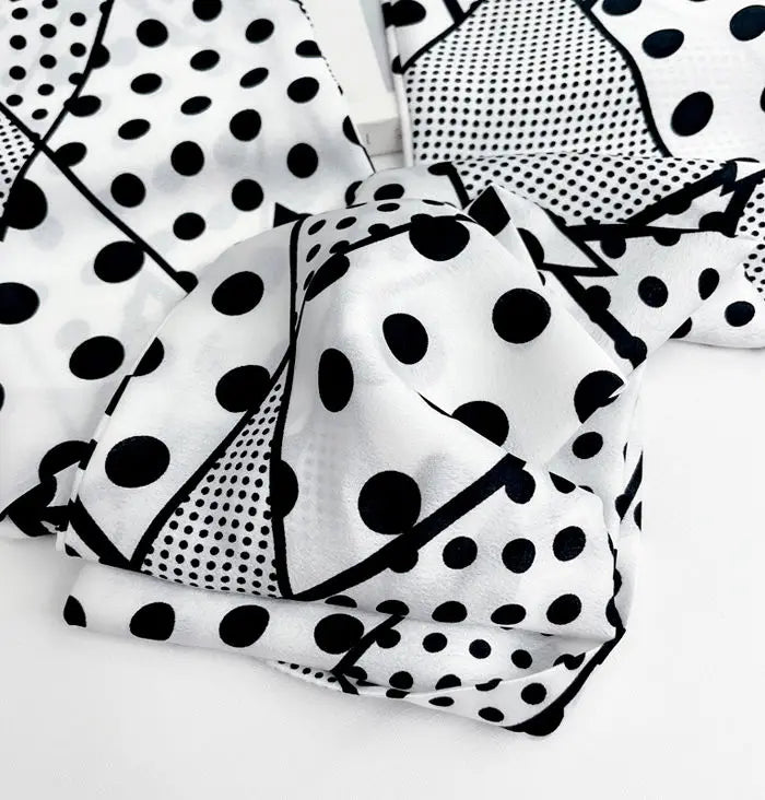 Men's Long Small Silk Scarves with Suits Spring Autumn New Fashionable Versatile Decorative Korean Version Thin  Narrow Scarves