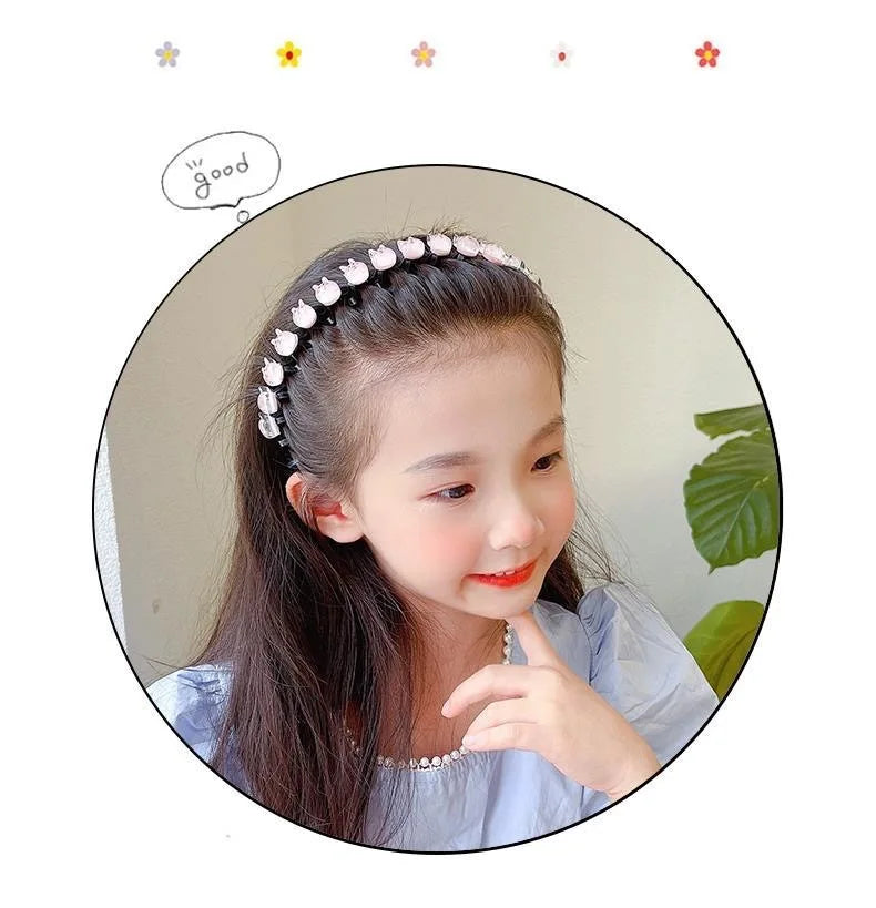Hair Accessories for Girls Ties Headbands Band Bandeaux Scrunchie Bandana Fashion Haarband Korean Tiara Cheveux Fille Kids Cute