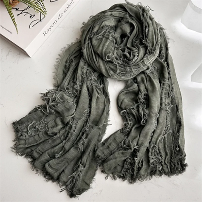 Retro Apocalyptic Scarves Capes Unisex Steampunk Hip Hop Cotton Linen Scarf Ruins Style Tactical Shawl Neck Warmer Outdoor