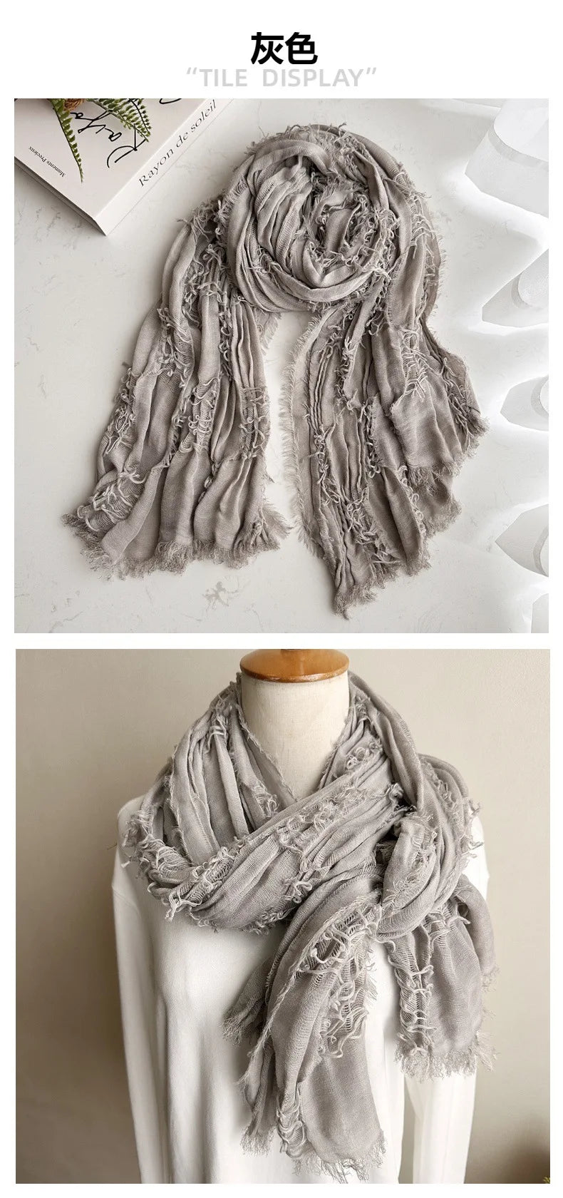 Retro Apocalyptic Scarves Capes Unisex Steampunk Hip Hop Cotton Linen Scarf Ruins Style Tactical Shawl Neck Warmer Outdoor