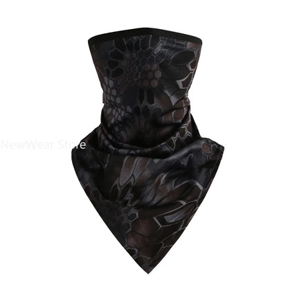 Camping Hiking Scarves Cycling Sports Mask Bandana Outdoor Headscarves Motorcycle Riding Headwear Men Women Neck Tube Scarf