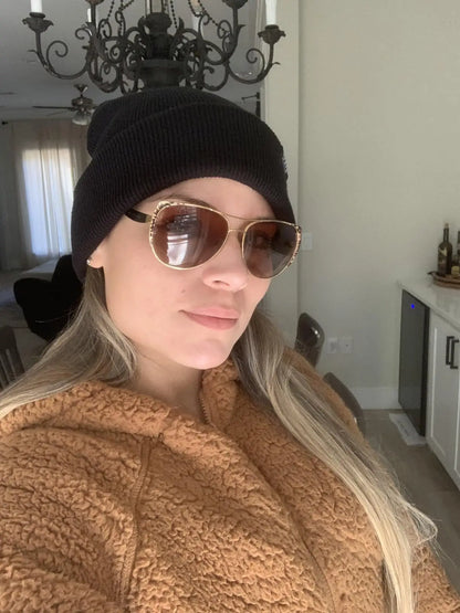 Women's Hats for Autumn&Winter-Comfortable Stylish Versatile Warm-Keeping Hairstyle-Protecting Knitted Satin Woolen Hats