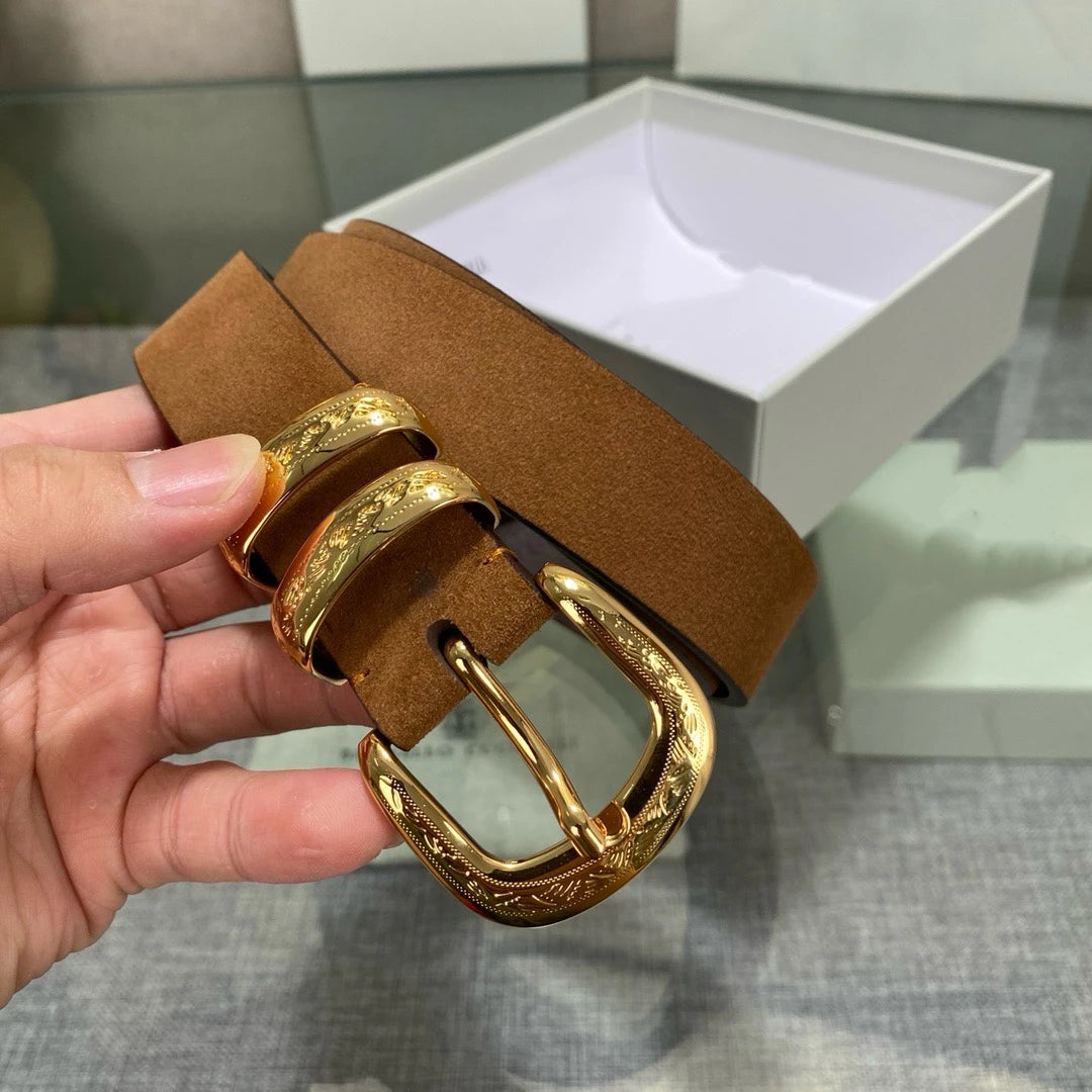 New Luxury Brand Belts for Men Smooth Metal Buckle Male Strap Genuine Waistband Men's Belt Designer High Quality Belt Men BC