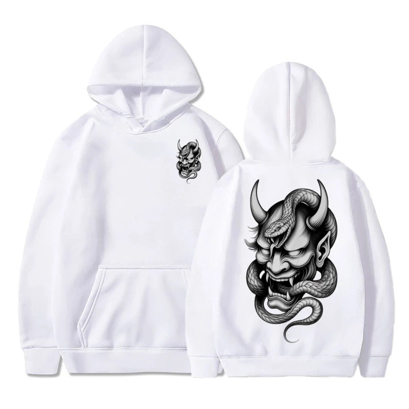 Men's Women's Printed Hoodie - Fashion Casual Hooded Sweatshirt, Loose Sportswear Top for All-Match Daily with Soft Fabric