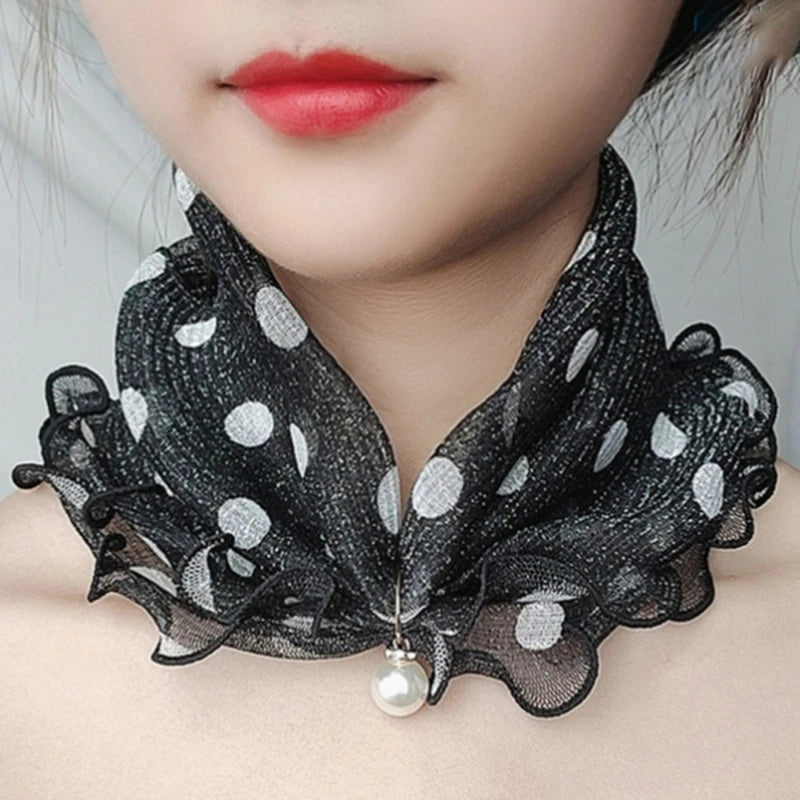 Fashion Scarves for Women Print Satin Silk Scarf Female Bandana Head Bib Scarfs For Ladies Neck Collars бандана женская