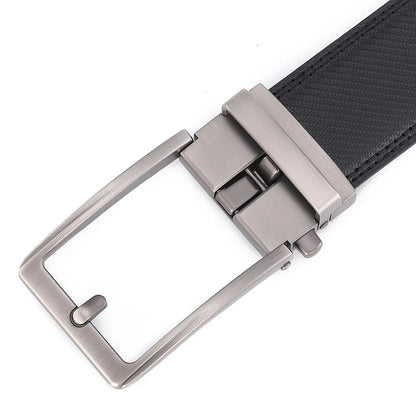 Click Belts for Men Luxury Brand Designer Automatic Buckle Real Original Genuine Leather Men's Belt Male Jeans Waist Straps