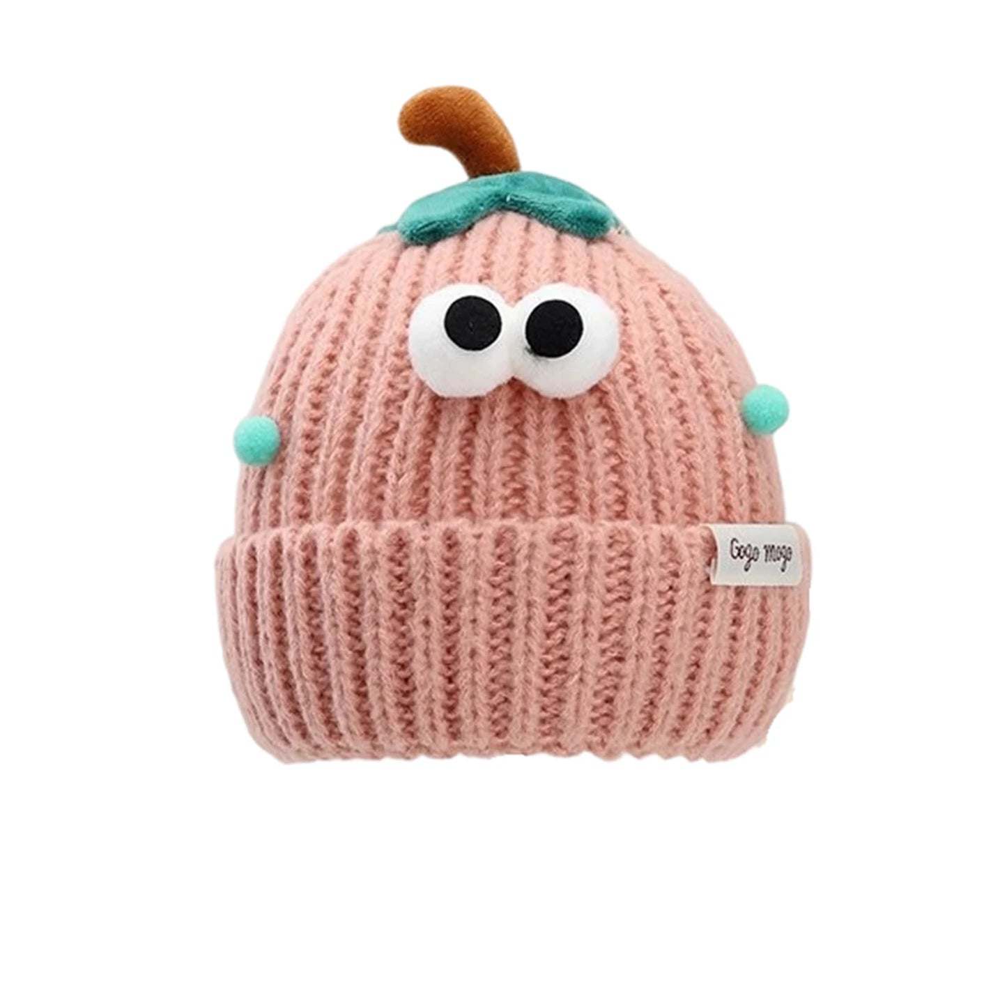 Women's Hat Funny Cartoon Sausage Mouth Wool Hat Knitted Ear Protectioned Hat Winter Warm Cute Big Head Cute Funny Hat