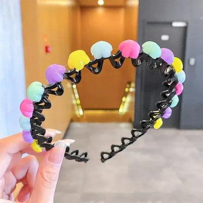 Hair Accessories for Girls Ties Headbands Band Bandeaux Scrunchie Bandana Fashion Haarband Korean Tiara Cheveux Fille Kids Cute