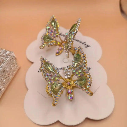 High-Appearance Hair Accessories - Fairy and Stylish Hair Ornaments, Moving Butterfly Hair Clips, New-Style Side Hairpins for Li