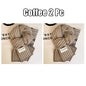 Scarf female winter new atmosphere sense of double-sided students cute warm thickened knitting senior sense of scarf